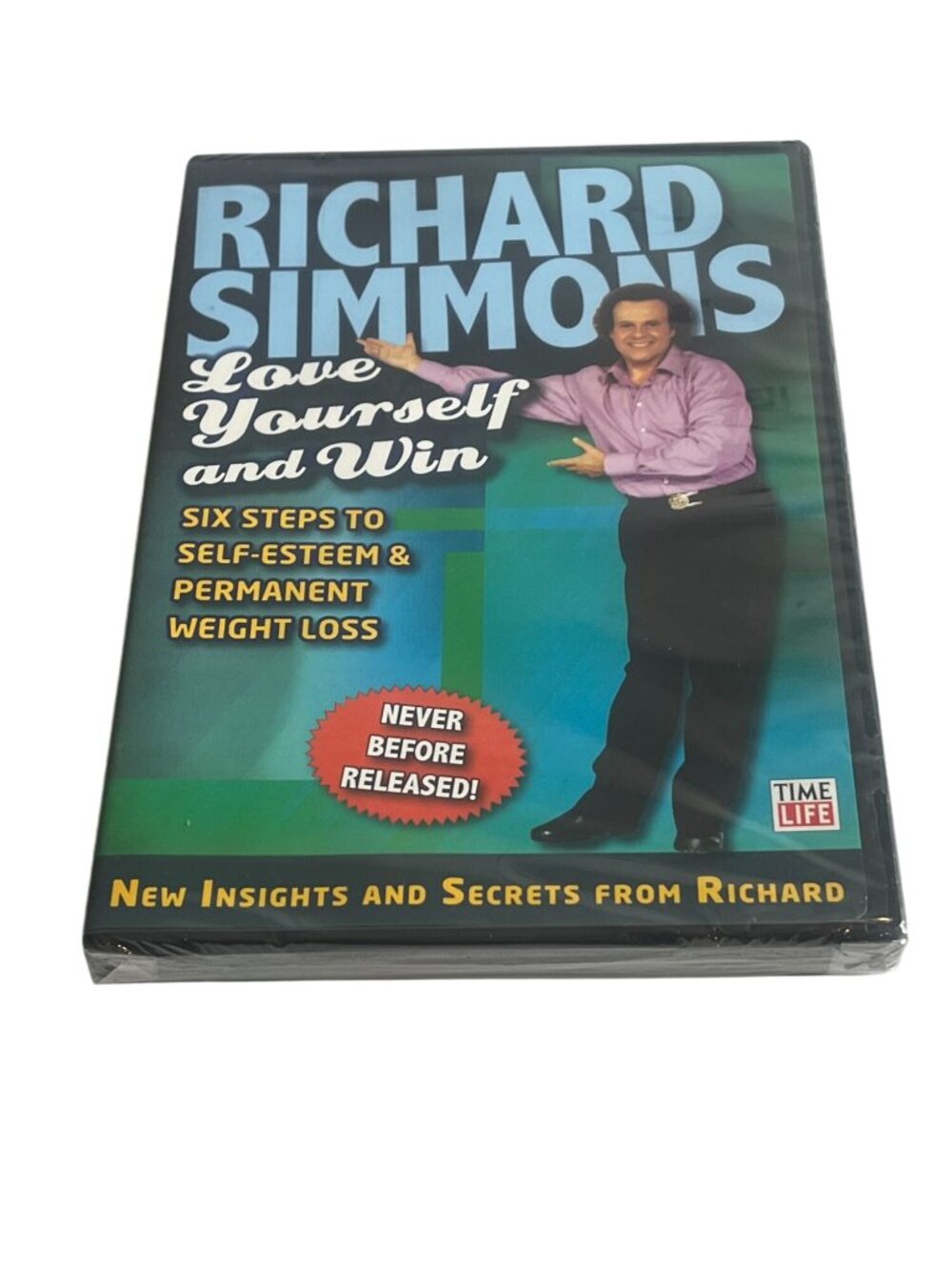 Richard Simmons Love Yourself and Win DVD Fitness Motivation Sealed